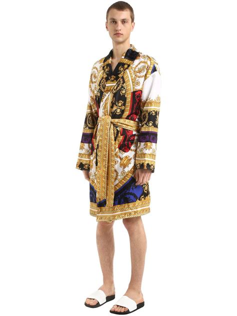 versace robe mens cheap|versace kimono robe.